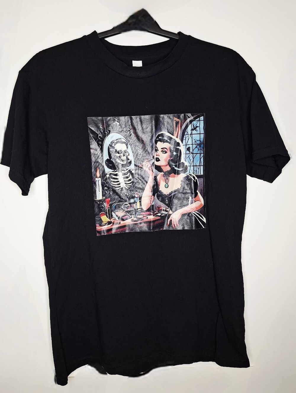Pod USA "A Wicked Reflection" Whimsigoth, Goth Core, Dark Academia, Graphic Tee.